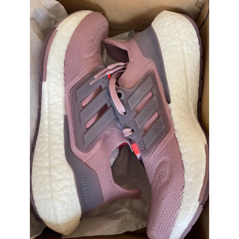 Adidas Ultraboost 22 J Mauve Purple Running Shoes Women's Size 5 - Picture 5 of 5